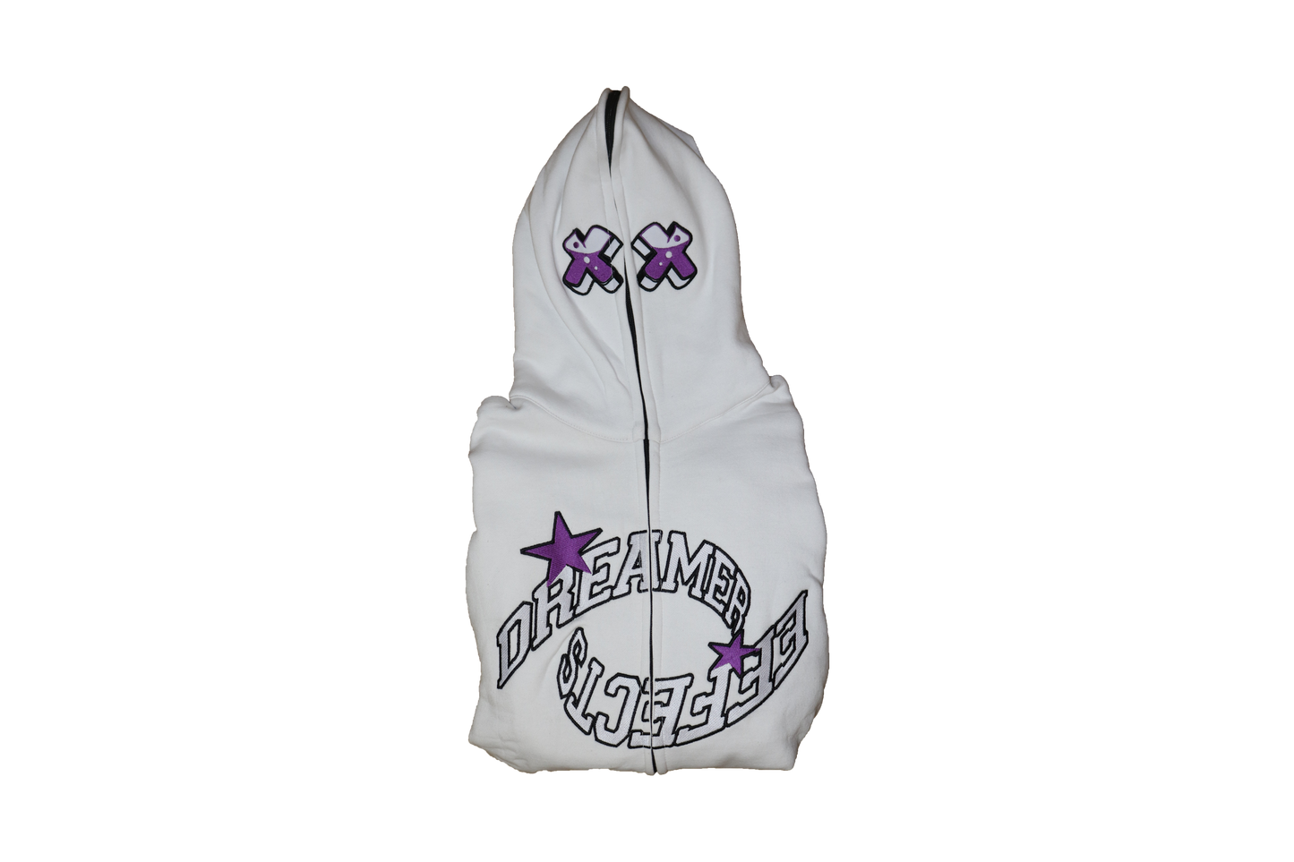 WHITE OG Zip-Up Hoodie